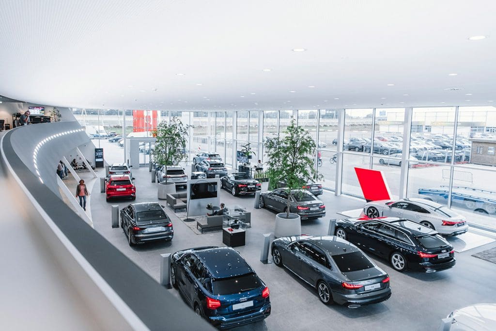 Audi, lagshipstore Forepark Den Haag